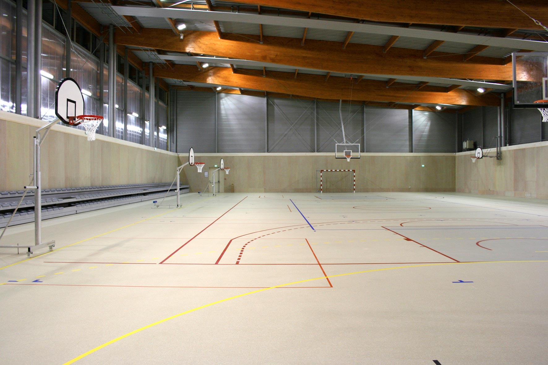 Gymnase Armand Desmet à Clichy-sous-bois