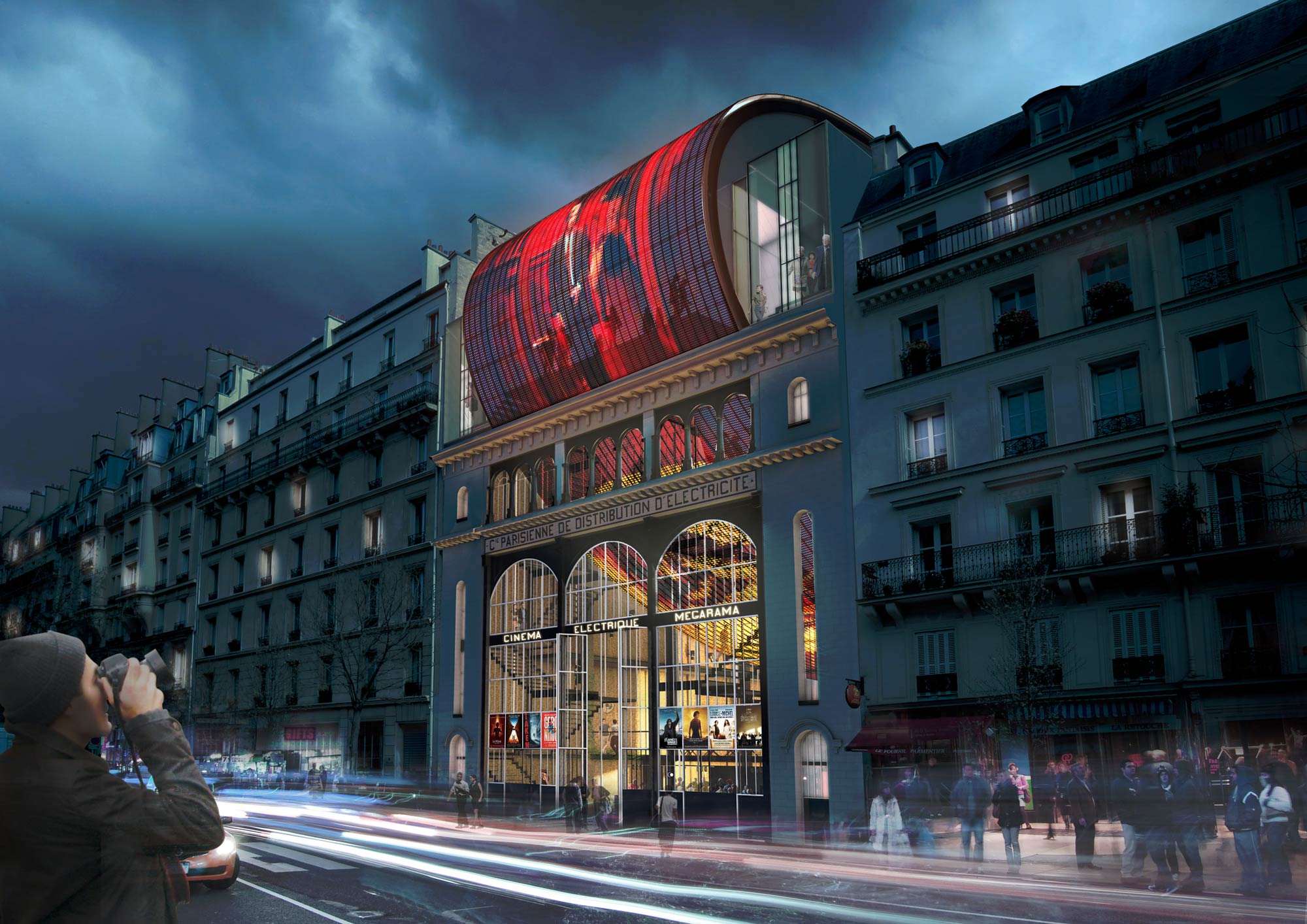 Cinéma Electrique Sous Station Voltaire