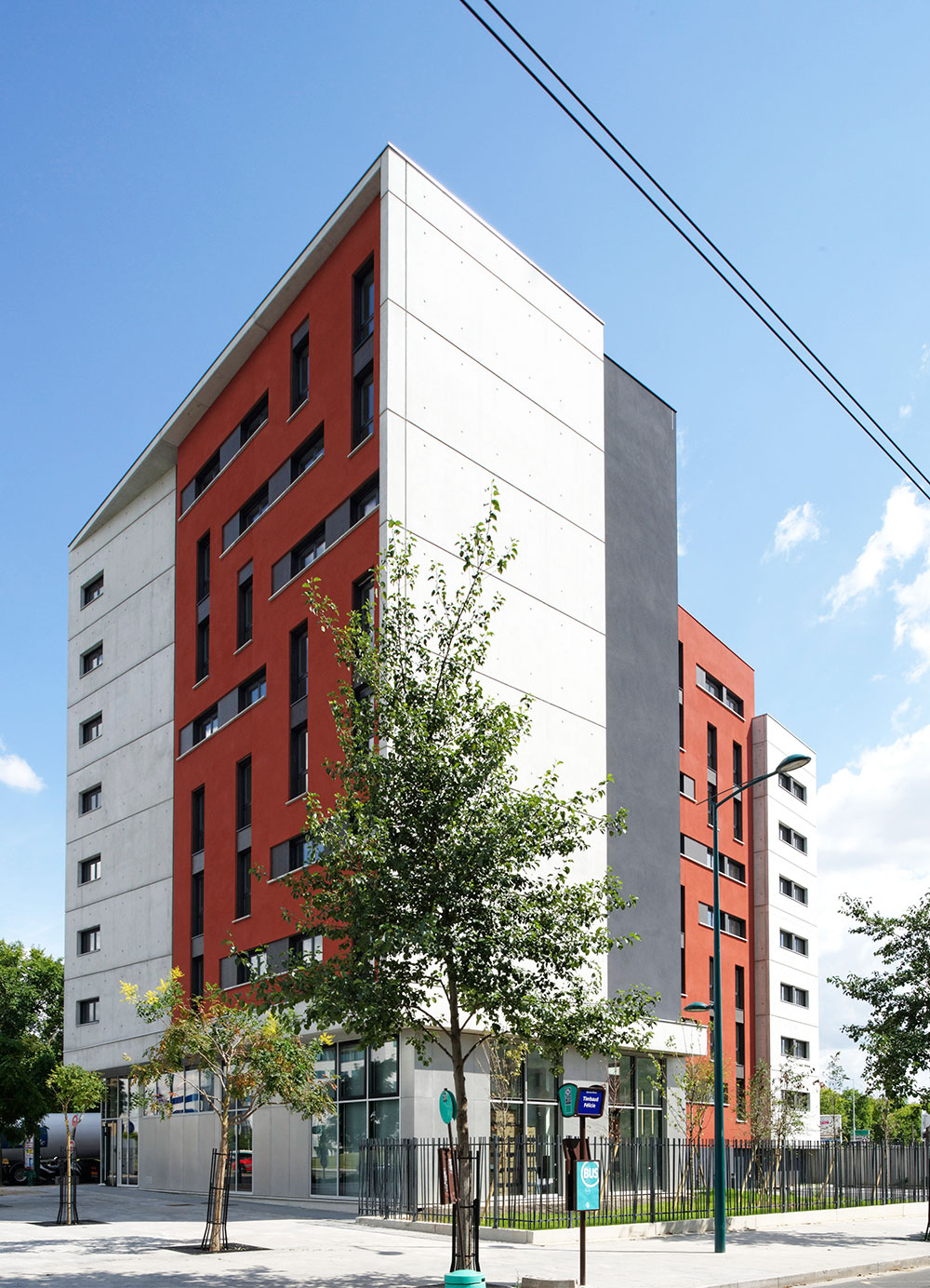 Résidence d'étudiants à Gennevilliers