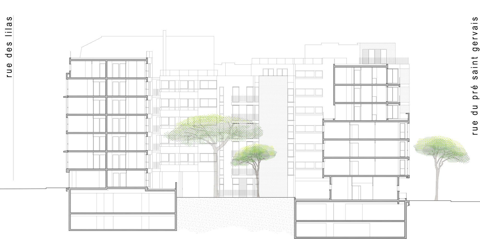 69 Logements à Paris 19 ème