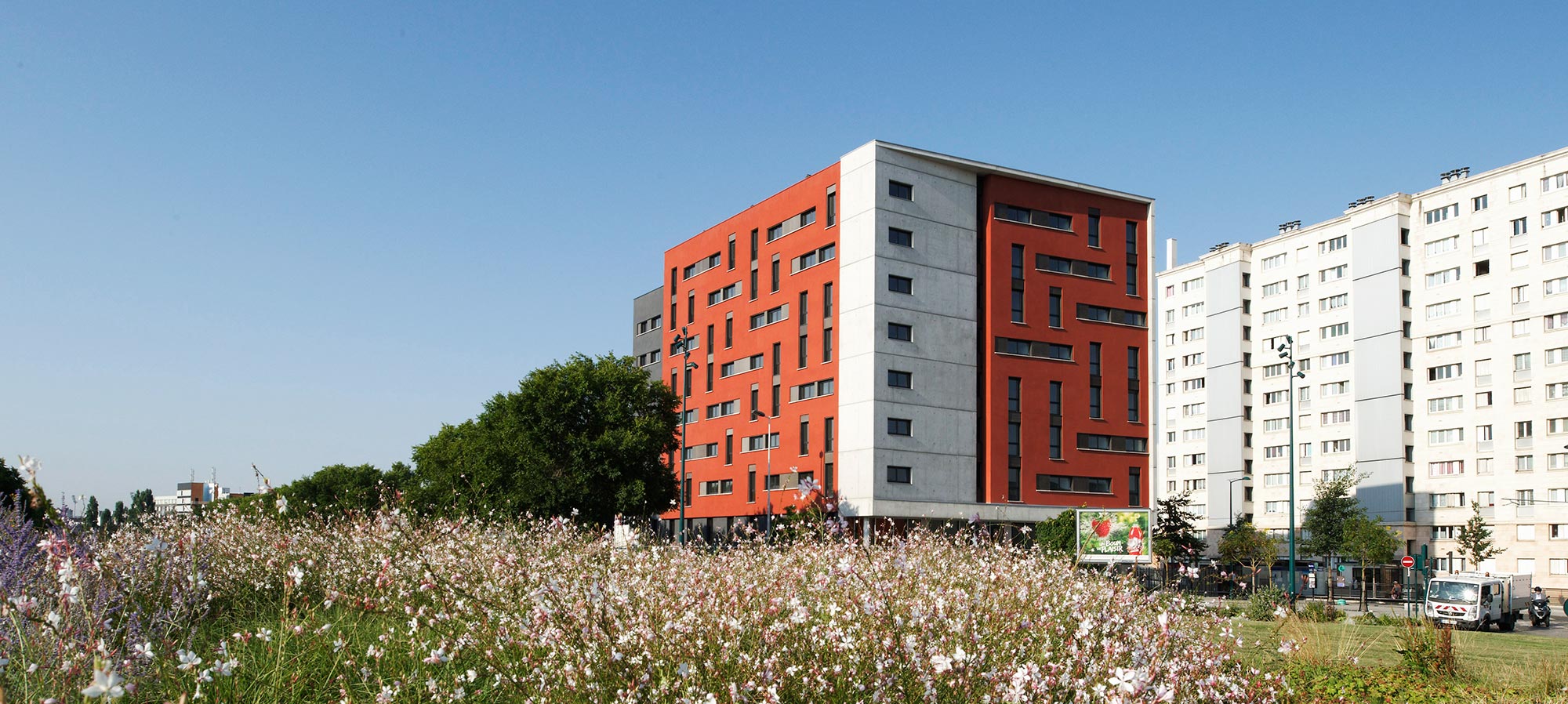 Résidence d'étudiants à Gennevilliers
