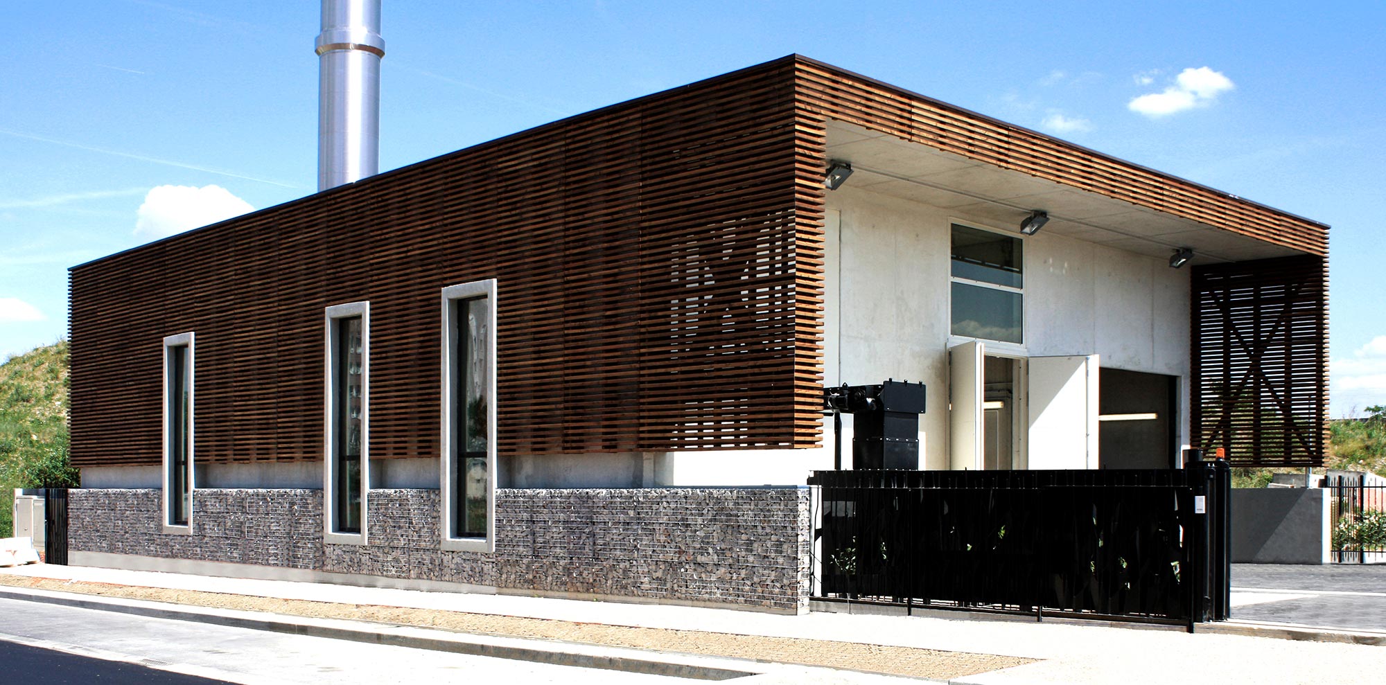 Chaufferie bi - energie à Nanterre