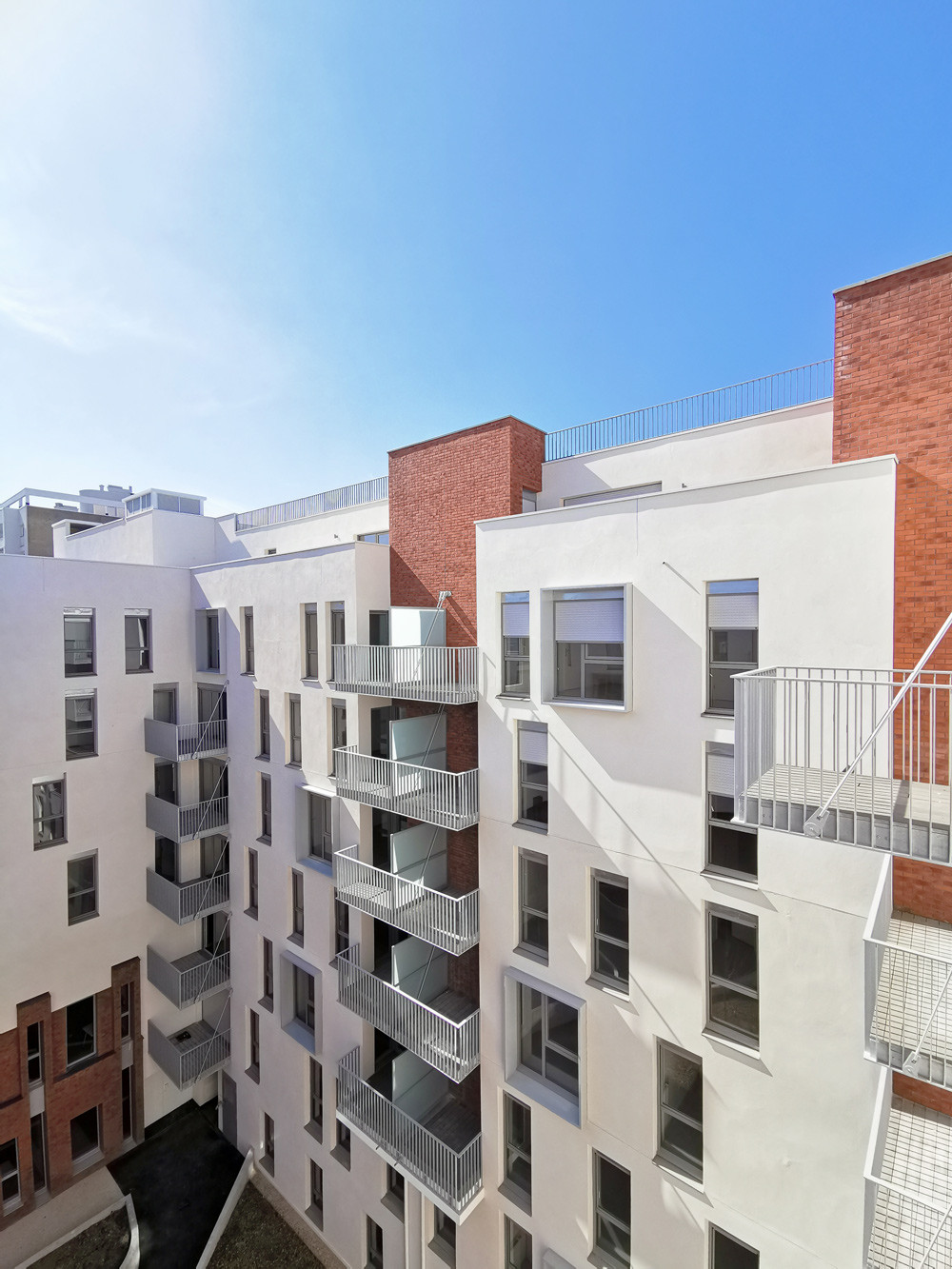 Résidence jeune actifs, Logements et école à Villejuif