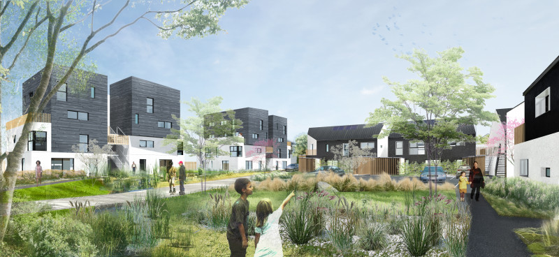 Concours pour 52 logements à Caen et Cormelles le royal (14)