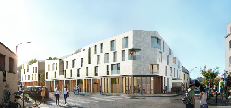 Concours pour 48 logements à Montreuil